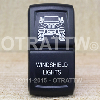 CONTURA XIV, JEEP JK WINDSHIELD LIGHTS, LOWER LED INDEPENDENT CONTURA XIV, JEEP JK WINDSHIELD LIGHTS, LOWER LED INDEPENDENT