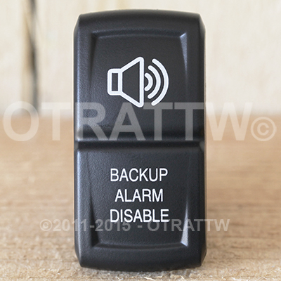 CONTURA XIV, BACKUP ALARM DISABLE, UPPER DEPENDENT LED ONLY CONTURA XIV, BACKUP ALARM DISABLE, UPPER DEPENDENT LED ONLY