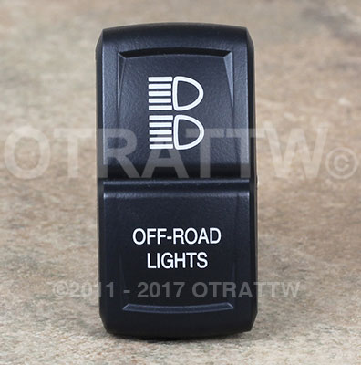 CONTURA XIV, OFF-ROAD LIGHTS, UPPER DEPENDENT LED ONLY CONTURA XIV, OFF-ROAD LIGHTS, UPPER DEPENDENT LED ONLY