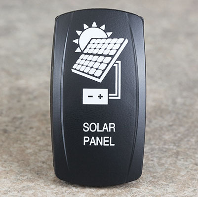 CONTURA V, SOLAR PANEL, ROCKER ONLY CONTURA V, SOLAR PANEL, ROCKER ONLY