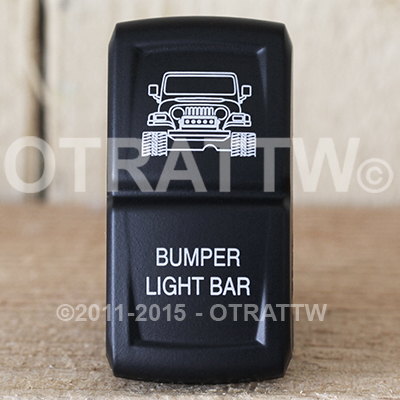 CONTURA XIV, JEEP TJ BUMPER LIGHT BAR, UPPER LED INDEPENDENT CONTURA XIV, JEEP TJ BUMPER LIGHT BAR, UPPER LED INDEPENDENT