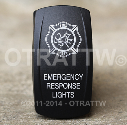 CONTURA V, EMERGENCY RESPONSE LIGHTS, UPPER DEPENDENT LED ONLY CONTURA V, EMERGENCY RESPONSE LIGHTS, UPPER DEPENDENT LED ONLY