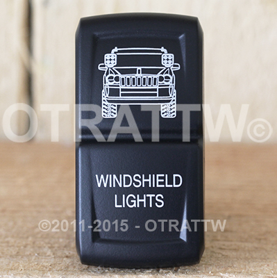 CONTURA XIV, JEEP GRAND CHEROKEE WINDSHIELD LIGHTS, LOWER LED INDEPENDENT CONTURA XIV, JEEP GRAND CHEROKEE WINDSHIELD LIGHTS, LOWER LED INDEPENDENT