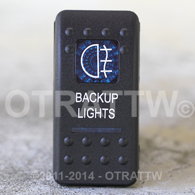 CONTURA II, BACKUP LIGHTS, BLUE LENS, UPPER INDEPENDENT, INCANDESCENT LIGHTS CONTURA II, BACKUP LIGHTS, BLUE LENS, UPPER INDEPENDENT, INCANDESCENT LIGHTS