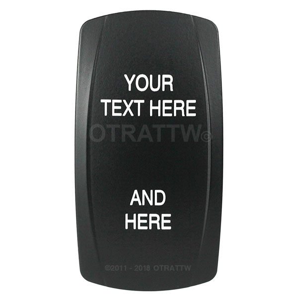CONTURA V, A CUSTOM TEXT ROCKER ONLY CONTURA V, A CUSTOM TEXT ROCKER ONLY