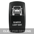 CONTURA V, JEEP GRAND CHEROKEE BUMPER LIGHT BAR, ROCKER ONLY