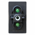CONTURA V, GREEN/GREEN LEDS, LOWER LED INDEPENDENT