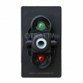 CONTURA V, GREEN/RED LEDS, UPPER LED INDEPENDENT