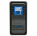 CONTURA X, WINCH, SEALED ROCKER SWITCH, BLUE LENS