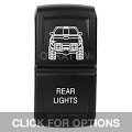 CONTURA XIV, TACOMA REAR LIGHTS, ROCKER ONLY
