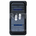 CONTURA X, ARROWS,SEALED ROCKER SWITCH, BLUE LENS
