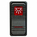 CONTURA X, DOME LIGHT, SEALED ROCKER SWITCH, RED LENS CONTURA X, DOME LIGHT, SEALED ROCKER SWITCH, RED LENS
