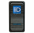 CONTURA X, HIGH BEAM LIGHT, SEALED ROCKER SWITCH, BLUE LENS