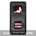 CONTURA X, WENCH POWER, SEALED ROCKER SWITCH, RED LENS