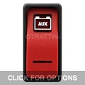 CONTURA XI, AUX BATTERY, SEALED ROCKER SWITCH, RED ROCKER, RED LENS