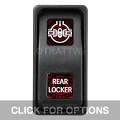 CONTURA XI, REAR LOCKER, SEALED ROCKER SWITCH, RED LENS