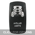 CONTURA V, RZR A-PILLAR LIGHTS, LOWER INDEPENDENT