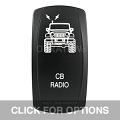 CONTURA V, JEEP JK CB RADIO, UPPER DEPENDENT LED ONLY