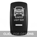 CONTURA V, CHEVY BUMPER LIGHT BAR, UPPER INDEPENDENT