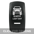 CONTURA V, JEEP JK BUMPER LIGHT BAR, UPPER INDEPENDENT