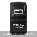 CONTURA XIV, WINDSHIELD LIGHT BAR, UPPER DEPENDENT LED ONLY