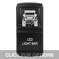 CONTURA XIV, JEEP JK LED LIGHT BAR, UPPER INDEPENDENT
