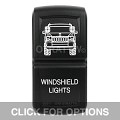 CONTURA XIV, JEEP GRAND CHEROKEE WINDSHIELD LIGHTS, UPPER INDEPENDENT