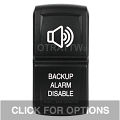 CONTURA XIV, BACKUP ALARM DISABLE, UPPER DEPENDENT LED ONLY