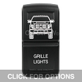 CONTURA XIV, FORD F-150 GRILLE LIGHTS, UPPER DEPENDENT LED ONLY CONTURA XIV, FORD F-150 GRILLE LIGHTS, UPPER DEPENDENT LED ONLY