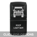 CONTURA XIV, JEEP GRAND CHEROKEE ROOF LIGHT BAR, UPPER DEPENDENT LED ONLY