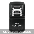 CONTURA XIV, FJ LED LIGHT BAR, UPPER DEPENDENT LED ONLY
