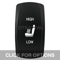 CONTURA V, SEAT HEATER HIGH LOW, ROCKER ONLY