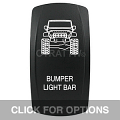 CONTURA V, JEEP JK BUMPER LIGHT BAR, UPPER INDEPENDENT CONTURA V, JEEP JK BUMPER LIGHT BAR, UPPER INDEPENDENT