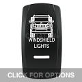 CONTURA V, JEEP GRAND CHEROKEE WINDSHIELD LIGHTS, UPPER INDEPENDENT