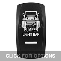 CONTURA V, JEEP TJ BUMPER LIGHT BAR, UPPER INDEPENDENT