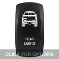 CONTURA V, TACOMA REAR LIGHTS, UPPER DEPENDENT LED ONLY