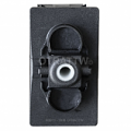 V-SERIES, NON-LIGHTED MOMENTARY SWITCH, BODY ONLY, NO ROCKER