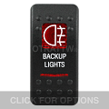 CONTURA II, BACKUP LIGHTS, RED LENS, UPPER INDEPENDENT