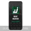 CONTURA II, SEAT HEATER, GREEN LENS, LOWER INDEPENDENT