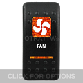 CONTURA II, FAN, AMBER LENS, LOWER INDEPENDENT