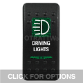 CONTURA II, DRIVING LIGHTS, GREEN LENS, LOWER INDEPENDENT