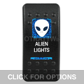 CONTURA II, ALIEN LIGHTS, BLUE LENS, LOWER INDEPENDENT