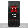 CONTURA II, DOME LIGHT, RED LENS, UPPER INDEPENDENT