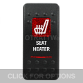 CONTURA II, SEAT HEATER, RED LENS, LOWER INDEPENDENT