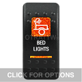 CONTURA II, BED LIGHTS, AMBER LENS, LOWER INDEPENDENT