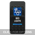 CONTURA II, BED LIGHTS, BLUE LENS, LOWER INDEPENDENT