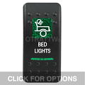 CONTURA II, BED LIGHTS, GREEN LENS, UPPER INDEPENDENT