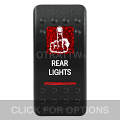 CONTURA II, REAR LIGHTS, RED LENS, UPPER INDEPENDENT
