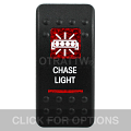 CONTURA II, CHASE LIGHT, RED LENS, LOWER INDEPENDENT
