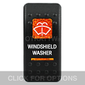 CONTURA II, WINDSHIELD WASHER, AMBER LENS, LOWER INDEPENDENT